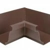 Cheapest 👍 Amerimax Gutters 7.5-in x 7.5-in Brown K Style Gutter Inside Corner 🌟 -Roofing Sales Shop 00243930