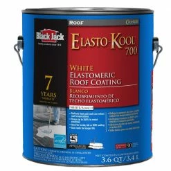Cheap ๐ BLACK JACK Reflective Roof Coatings Elasto-Kool 700 3.6-quart Elastomeric Reflective Roof Coating (7-year Limited Warranty) ๐