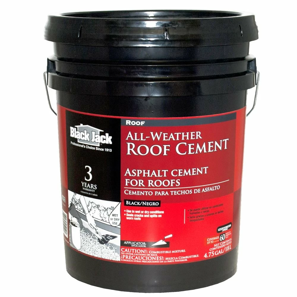 Best Pirce π BLACK JACK Roof Coatings 4.75-Gallon Fibered Waterproofer Cement Roof Sealant β¨ 3 Best Pirce π BLACK JACK Roof Coatings 4.75-Gallon Fibered Waterproofer Cement Roof Sealant β¨
