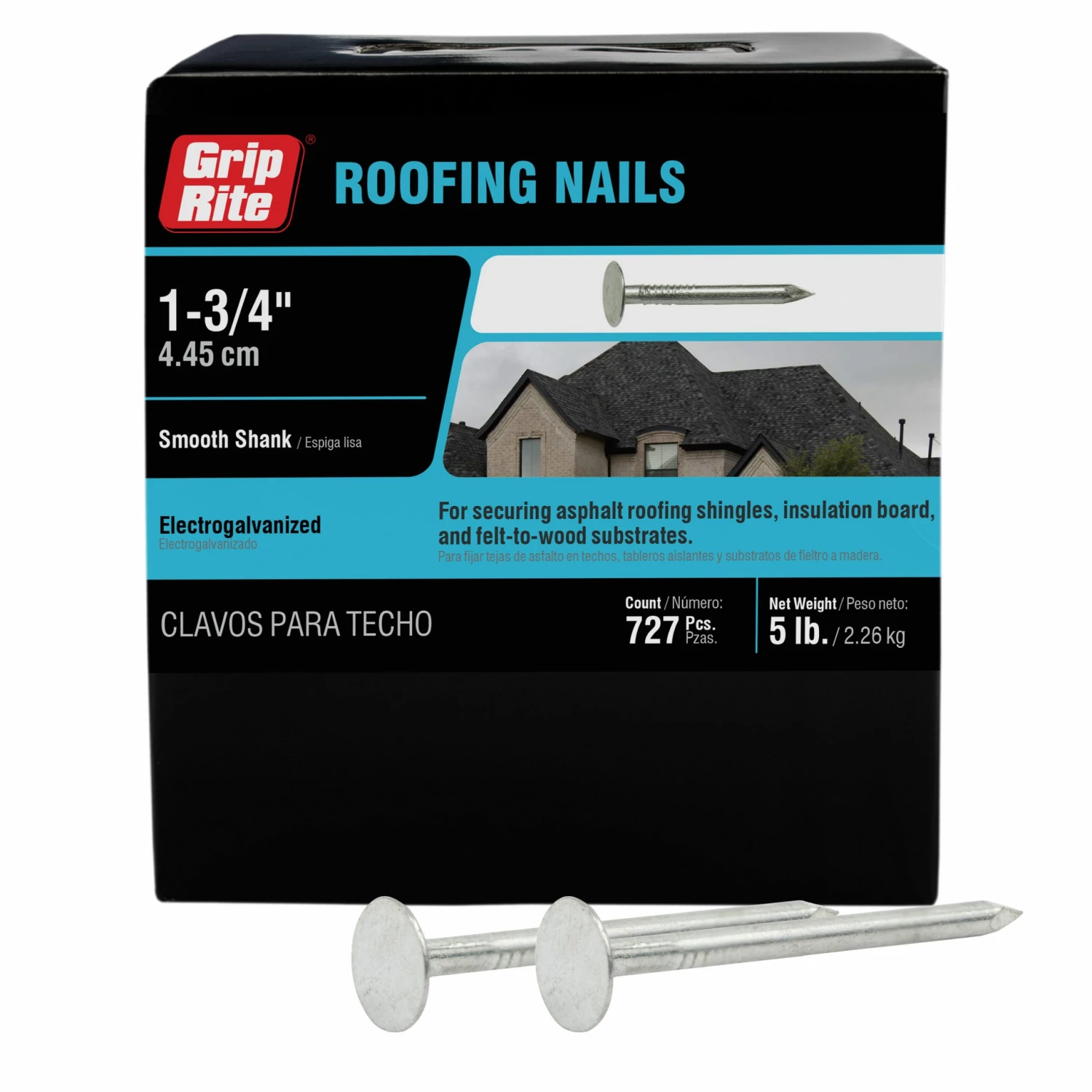 Best reviews of π Grip-Rite 11-Gauge Electro-Galvanized Steel Roofing Nails (5-lbs) π 3 Best reviews of π Grip-Rite 11-Gauge Electro-Galvanized Steel Roofing Nails (5-lbs) π