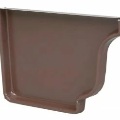 Cheapest 🔥 Amerimax Gutter Parts & Accessories Aluminum K Style (Right) End Cap 🎉