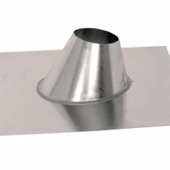 New 🤩 Selkirk Flashings Gas Vent Flashing 16-in x 13-in Silver Galvanized Steel Step Flashing ✨