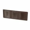 Best Sale 👏 Air Vent Soffit Vents 6-in x 16-in Brown Aluminum Soffit Vent ⌛