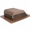Hot Sale 🧨 Air Vent Roof Louvers Brown Aluminum Slant-Back Roof Louver 🎁 -Roofing Sales Shop 00573930