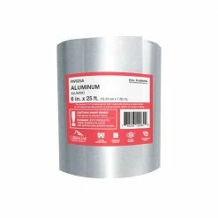 Buy 🧨 Gibraltar Building Products Flashings 6-in x 25-ft Aluminum Roll Flashing 🤩
