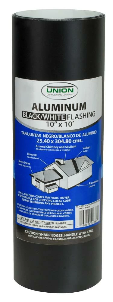 Best Sale β Union Corrugating Flashings 10-in x 10-ft Aluminum Roll Flashing π 3 Best Sale β Union Corrugating Flashings 10-in x 10-ft Aluminum Roll Flashing π