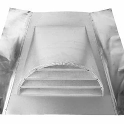 Buy 👏 Gibraltar Building Products Roof Louvers Silver Galvanized Steel Round Roof Louver ✨