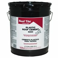 Deals ✔️ Roof Tite Roof Sealants 4.75-Gallon Waterproofer Cement Roof Sealant 🌟