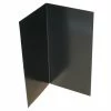 New ✨ Union Corrugating Flashings 4-in x 4-in Black Aluminum Step Flashing ✔️ -Roofing Sales Shop 02953458