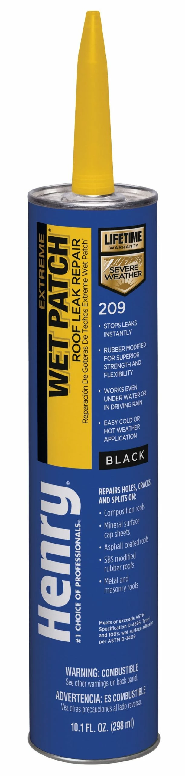 Best Sale π Henry Company Roof Coatings Extreme Wet Patch 10-fl oz Waterproofer Elastomeric Cement Roof Sealant β 3 Best Sale π Henry Company Roof Coatings Extreme Wet Patch 10-fl oz Waterproofer Elastomeric Cement Roof Sealant β