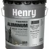 Discount ❤️ Henry Company Roof Coatings Fibered Aluminum 4.75-Gallon Aluminum Reflective Roof Coating (7-year Limited Warranty) 💯 -Roofing Sales Shop 03981934 scaled
