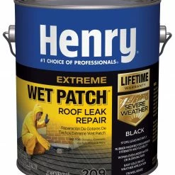 Outlet 💯 Henry Company Roof Sealants Extreme Wet Patch 1-Gallon Waterproofer Elastomeric Cement Roof Sealant ✨