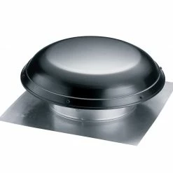 New 🤩 Air Vent Power Roof Vents 1,500-CFM Black Galvanized Steel Electric Power Roof Vent ⭐ -Roofing Sales Shop 04367276