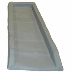 Flash Sale 🧨 Creative Plastic Concepts Downspouts & Components Stone Design Splash Block Plastic 23.5-in Gray Splash Block 🔔