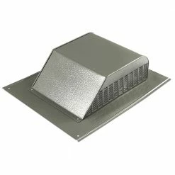 Cheapest ⭐ Master Flow Roof Louvers 60 NFA Weatherwood Galvanized Steel Slant-Back Roof Louver ⭐