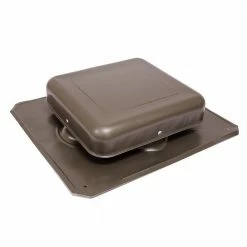 Flash Sale ✔️ Master Flow Roof Louvers 50 NFA Weathered Wood Aluminum Square Roof Louver 😀