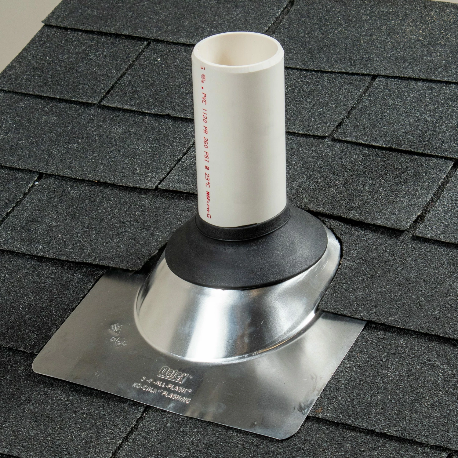 Brand new π Oatey Flashings Aluminum No-Calk Flashing 3-in To 4-in x 15.5-in Aluminum Vent and Pipe Flashing π 4 Brand new π Oatey Flashings Aluminum No-Calk Flashing 3-in To 4-in x 15.5-in Aluminum Vent and Pipe Flashing π - Image 2