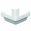Best Sale ⌛ Amerimax Gutters Traditional 5-in x 6.25-in White K Style Gutter Outside Corner 🛒 -Roofing Sales Shop 07985655
