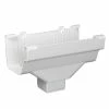 Best reviews of 🔔 Amerimax Gutters Traditional 5-in x 9-in White K Style Gutter Drop Outlet 🔥 -Roofing Sales Shop 07985657