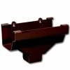 Top 10 🤩 Amerimax Gutters Traditional 5-in x 6.25-in Brown K Style Gutter Drop Outlet 🧨 -Roofing Sales Shop 07985663