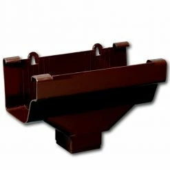 Top 10 🤩 Amerimax Gutters Traditional 5-in x 6.25-in Brown K Style Gutter Drop Outlet 🧨