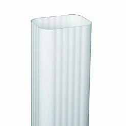 Deals ✔️ Amerimax Downspouts & Components Traditional Vinyl 120-in White Downspout 🤩