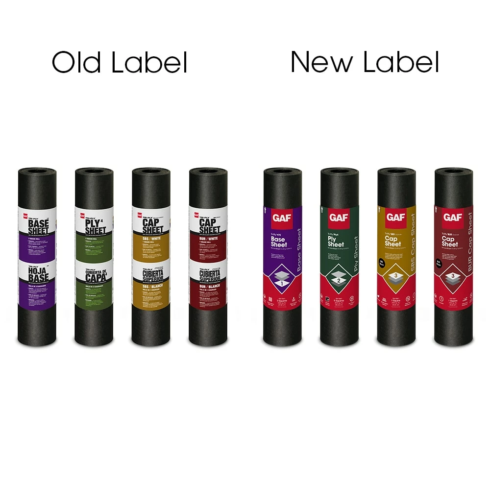 New π GAF Tri-Ply APP Smooth Membrane 3.3-ft W x 32.25-ft L 100-sq ft Black Roll Roofing π― 4 New π GAF Tri-Ply APP Smooth Membrane 3.3-ft W x 32.25-ft L 100-sq ft Black Roll Roofing π― - Image 2