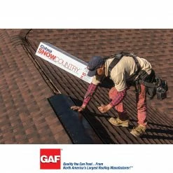 Brand new 🛒 GAF Roof Ridge Vents Cobra Snow Country 13.7-in x 48-in Black Plastic Stick Roof Ridge Vent 🤩 14 Brand new 🛒 GAF Roof Ridge Vents Cobra Snow Country 13.7-in x 48-in Black Plastic Stick Roof Ridge Vent 🤩 -Roofing Sales Shop 08462536