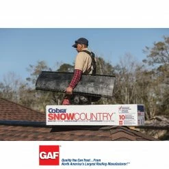 Brand new 🛒 GAF Roof Ridge Vents Cobra Snow Country 13.7-in x 48-in Black Plastic Stick Roof Ridge Vent 🤩 15 Brand new 🛒 GAF Roof Ridge Vents Cobra Snow Country 13.7-in x 48-in Black Plastic Stick Roof Ridge Vent 🤩 -Roofing Sales Shop 08462538