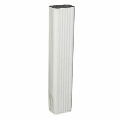 Buy 🎁 Amerimax Downspouts & Components Aluminum 2.188-in White Downspout Extension 🤩