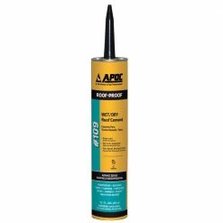 Best Pirce 🧨 APOC Roof Coatings Rain-Proof 10.1-fl oz Fibered Waterproof Cement Roof Sealant 👍