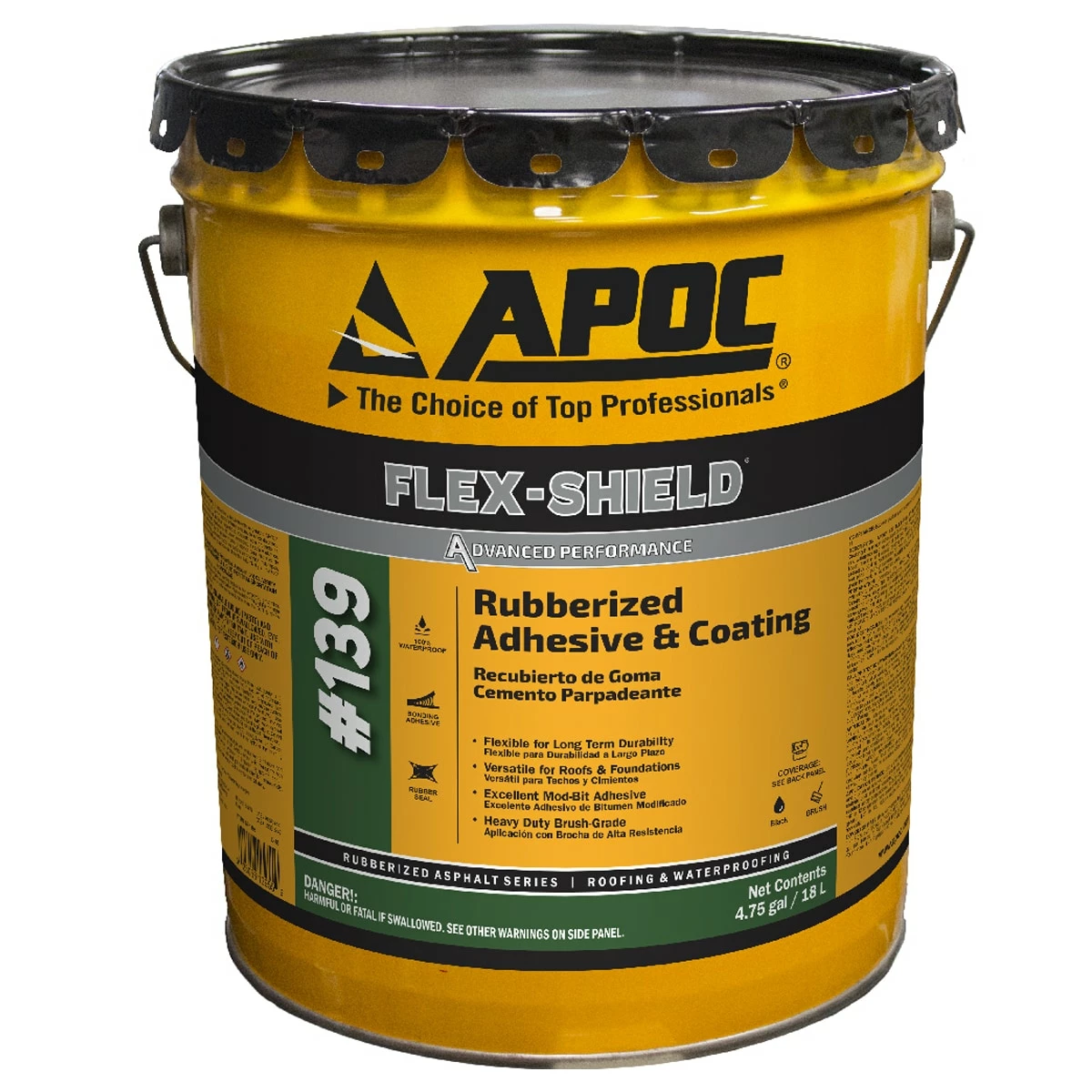 Best Sale 🔔 APOC Roof Coatings Flex-Shield ULTRA 4.75-Gallon Waterproof Roof Sealant ❤️ 3 Best Sale 🔔 APOC Roof Coatings Flex-Shield ULTRA 4.75-Gallon Waterproof Roof Sealant ❤️