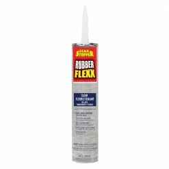 Outlet ⌛ LEAK STOPPER Roof Coatings Rubber Flexx 10-fl oz Waterproof Roof Sealant 😍
