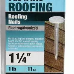 Brand new โ๏ธ Fas-n-Tite 11-Gauge Electro-Galvanized Roofing Nails (1-lb) ๐ 11 Brand new โ๏ธ Fas-n-Tite 11-Gauge Electro-Galvanized Roofing Nails (1-lb) ๐ -Roofing Sales Shop 10408976