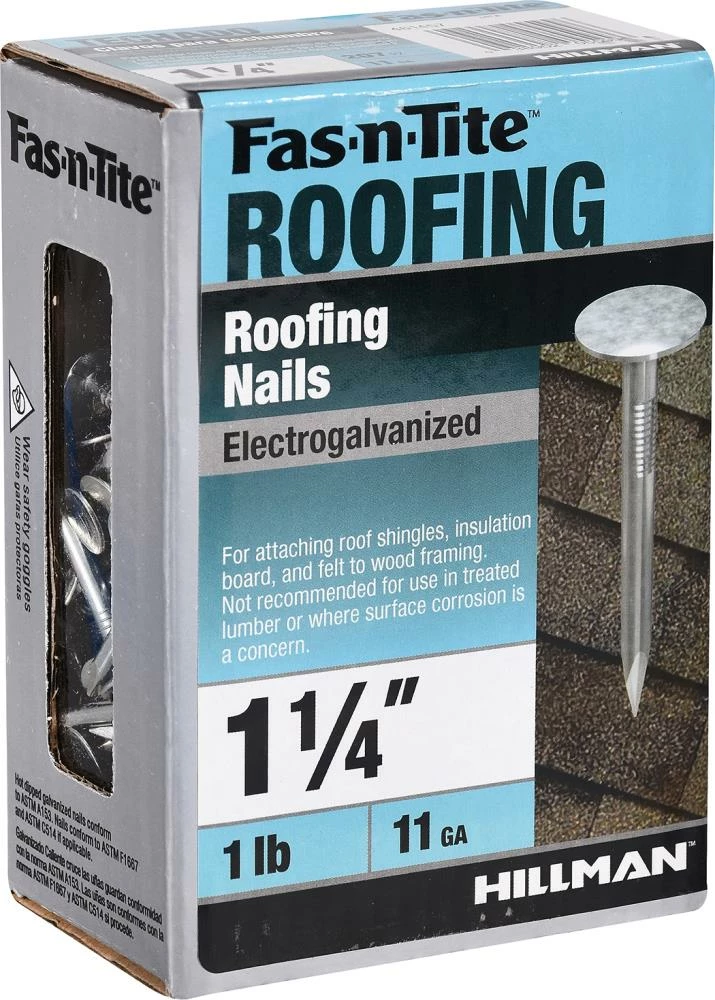Brand new โ๏ธ Fas-n-Tite 11-Gauge Electro-Galvanized Roofing Nails (1-lb) ๐ 6 Brand new โ๏ธ Fas-n-Tite 11-Gauge Electro-Galvanized Roofing Nails (1-lb) ๐ - Image 4