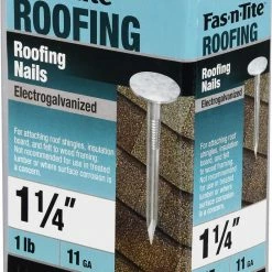 Brand new โ๏ธ Fas-n-Tite 11-Gauge Electro-Galvanized Roofing Nails (1-lb) ๐ 13 Brand new โ๏ธ Fas-n-Tite 11-Gauge Electro-Galvanized Roofing Nails (1-lb) ๐ -Roofing Sales Shop 10408978