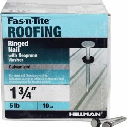 Best reviews of 🔔 Fas-n-Tite 1-3/4-in 10-Gauge Hot-Dipped Galvanized Steel Roofing Nails (5-lbs) 🎁 -Roofing Sales Shop 10412773