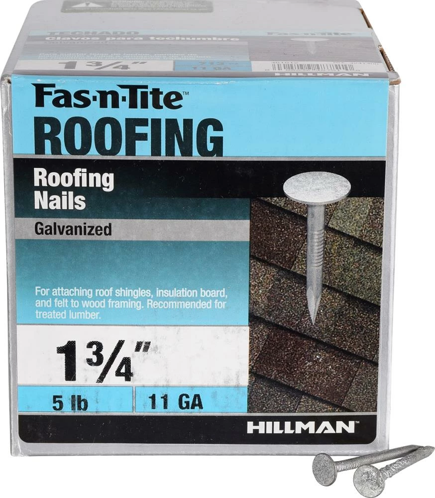 Budget ⌛ Fas-n-Tite 11-Gauge Electro-Galvanized Roofing Nails (5-lbs) ✨ 4 Budget ⌛ Fas-n-Tite 11-Gauge Electro-Galvanized Roofing Nails (5-lbs) ✨ - Image 3