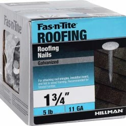 Budget ⌛ Fas-n-Tite 11-Gauge Electro-Galvanized Roofing Nails (5-lbs) ✨ 11 Budget ⌛ Fas-n-Tite 11-Gauge Electro-Galvanized Roofing Nails (5-lbs) ✨ -Roofing Sales Shop 10412889