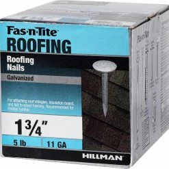 Budget ⌛ Fas-n-Tite 11-Gauge Electro-Galvanized Roofing Nails (5-lbs) ✨ 12 Budget ⌛ Fas-n-Tite 11-Gauge Electro-Galvanized Roofing Nails (5-lbs) ✨ -Roofing Sales Shop 10412890
