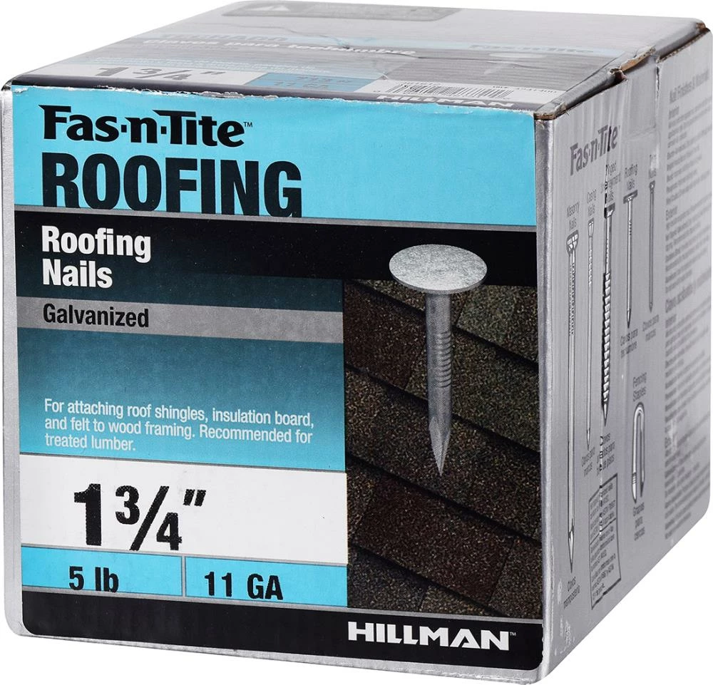 Budget ⌛ Fas-n-Tite 11-Gauge Electro-Galvanized Roofing Nails (5-lbs) ✨ 6 Budget ⌛ Fas-n-Tite 11-Gauge Electro-Galvanized Roofing Nails (5-lbs) ✨ - Image 5