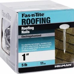 Promo π Fas-n-Tite 1-in 11-Gauge Electro-Galvanized Steel Roofing Nails (5-lbs) 𧨠12 Promo π Fas-n-Tite 1-in 11-Gauge Electro-Galvanized Steel Roofing Nails (5-lbs) 𧨠-Roofing Sales Shop 10412923