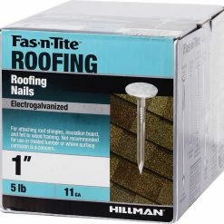 Promo π Fas-n-Tite 1-in 11-Gauge Electro-Galvanized Steel Roofing Nails (5-lbs) 𧨠13 Promo π Fas-n-Tite 1-in 11-Gauge Electro-Galvanized Steel Roofing Nails (5-lbs) 𧨠-Roofing Sales Shop 10412924