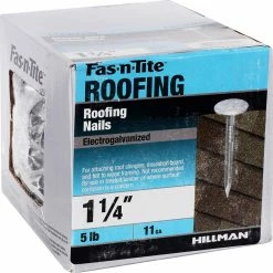 Cheapest 🎁 Fas-n-Tite 1-1/4-in 11-Gauge Electro-Galvanized Steel Roofing Nails (5-lbs) ⭐ 12 Cheapest 🎁 Fas-n-Tite 1-1/4-in 11-Gauge Electro-Galvanized Steel Roofing Nails (5-lbs) ⭐ -Roofing Sales Shop 10412935