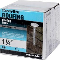 Cheapest 🎁 Fas-n-Tite 1-1/4-in 11-Gauge Electro-Galvanized Steel Roofing Nails (5-lbs) ⭐ 13 Cheapest 🎁 Fas-n-Tite 1-1/4-in 11-Gauge Electro-Galvanized Steel Roofing Nails (5-lbs) ⭐ -Roofing Sales Shop 10412936