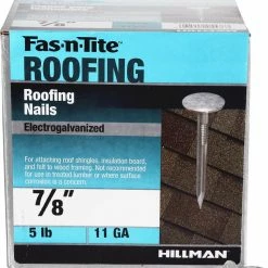 Best deal ✨ Fas-n-Tite 11-Gauge Electro-Galvanized Roofing Nails (5-lbs) 😀 -Roofing Sales Shop 10412952