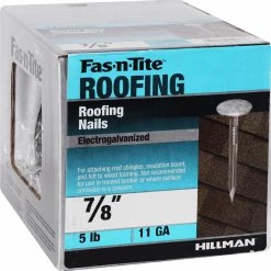 Best deal ✨ Fas-n-Tite 11-Gauge Electro-Galvanized Roofing Nails (5-lbs) 😀 -Roofing Sales Shop 10412953