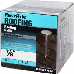 Best deal ✨ Fas-n-Tite 11-Gauge Electro-Galvanized Roofing Nails (5-lbs) 😀 -Roofing Sales Shop 10412954