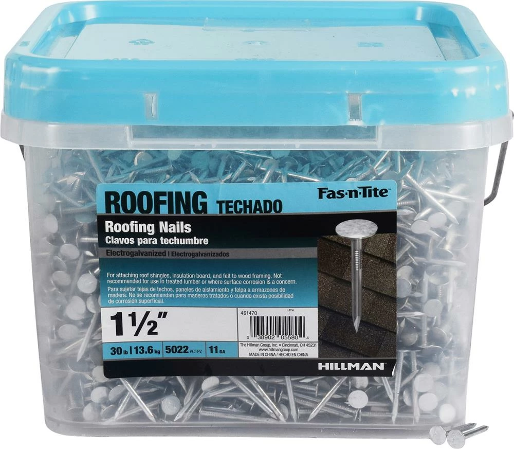Cheapest ✨ Fas-n-Tite 11-Gauge Electro-Galvanized Roofing Nails (30-lbs) ⌛ 5 Cheapest ✨ Fas-n-Tite 11-Gauge Electro-Galvanized Roofing Nails (30-lbs) ⌛ - Image 3