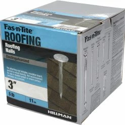 Promo 😍 Fas-n-Tite 3-in 11-Gauge Electro-Galvanized Roofing Nails (5-lbs) 😍 -Roofing Sales Shop 10421354